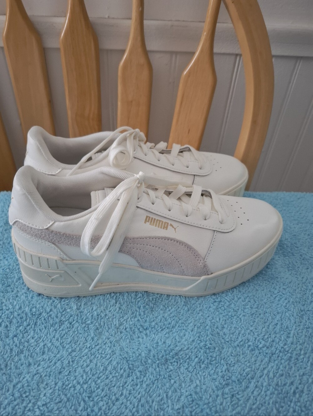 Puma Cali Wedge Platform Size 7